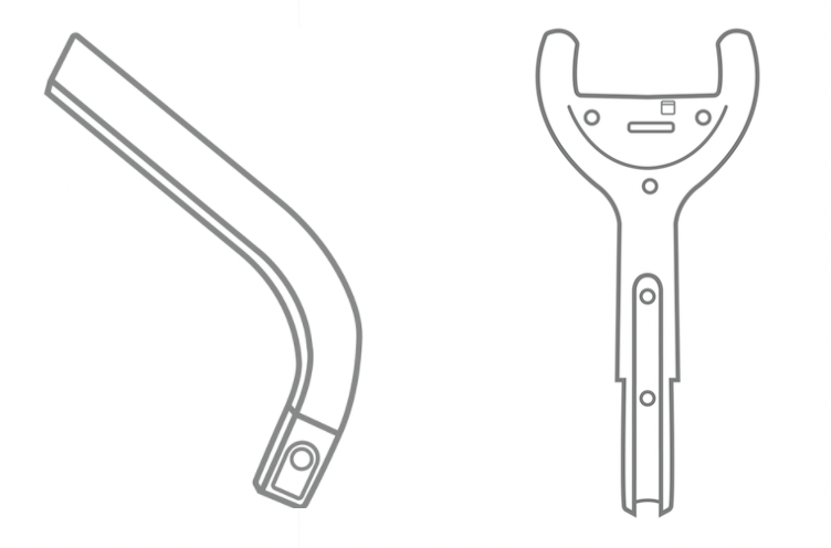 CuboAi Plus - U-Shaped Camera Holder + L-Shaped Stand Element